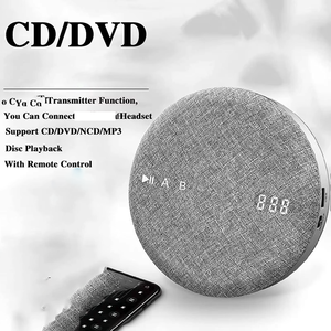 Lecteur CD DVD portable d'usine avec écran LED dissimulé, télécommande, MP3, USB, Walkman pour système de divertissement audio-vidéo domestique - Product Image 5