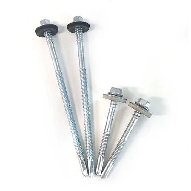 Trung Quốc Fastener Hex đầu SDS Vít tự khoan vít với EPDM cao su máy giặt lợp vít