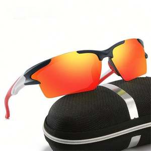 Gafas de Sol Deportivas Polarizadas UV400 con Logotipo Personalizado 2025, Gafas de Sol de Moda Extra Grandes para Ciclismo y Pesca para Hombre y Mujer - Product Image 3
