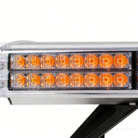 Barre lumineuse stroboscopique LED jaune haute puissance 72W avec étanchéité IP67, 96 LED MCY ML-D16 pour automobile, montage universel, nouveauté