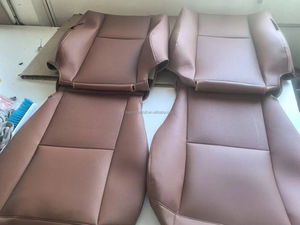 Accessoires de voiture, housses de siège en cuir sur mesure pour Hyundai Santa Fe Tucson Elantra Kona Sonata <span class=keywords><strong>Genesis</strong></span> 4/5 places - Product Image 5