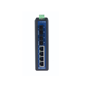 Advantech EKI-2526S 10/100Mbps 4 Ethernet Portlu 2 Tek Modlu SC Tipi Fiber Optik Portlu POE Yönetilmeyen Endüstriyel Ethernet <span class=keywords><strong>Switch</strong></span> - Product Image 3