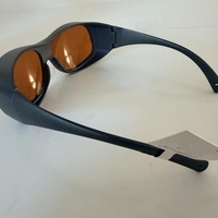 Lunettes de sécurité laser OD6+ avec étui de protection pour l'épilation et la soudure