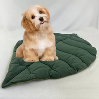 Lit pour chat écologique pur coton épaissi feuille forme chien et chat lit Cage tapis chien maison