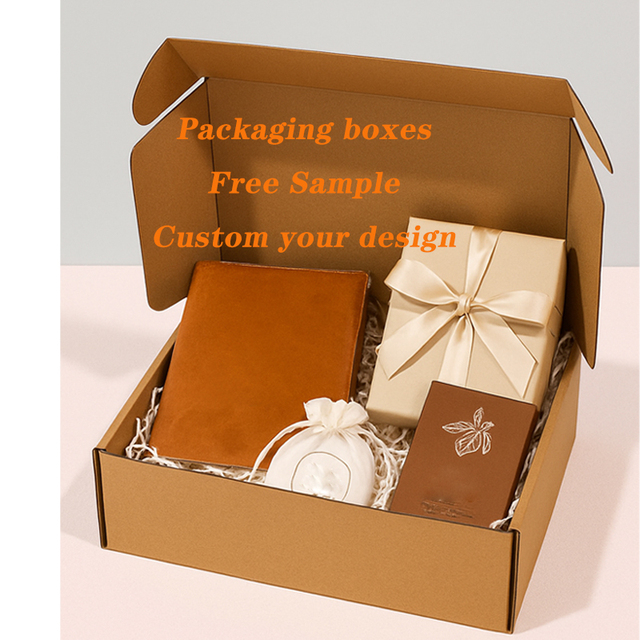 Eco-Friendly High-End Portable Custom Logo Printed UV Coating Corrugated Mailer Shipping Boxes Cardboard Packaging