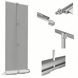 Custom Retractable Banner, Backdrop, Table Runner, Pop up Shop, Trade Show Package Roll up Banner Table Throw Business Bundle - Product Image 5