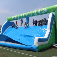 Parcours d'obstacles gonflable multi-activités 5k pour compétition et fête