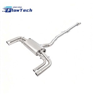 ระบบท่อไอเสีย FlowTech SS304 Valvetronic Catback พร้อมปลายท่อเก็บเสียง สำหรับ Mercedes-AMG CLA45 W117 M133 2.0T ปี 2013-2019 – ติดตั้งแบบ Direct Bolt-On - Product Image 2