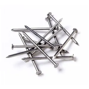 Best Price Flat Round Head Common Iron Nails Wholesale Price Polished Steel Nail
