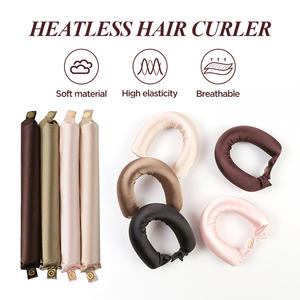 Bigoudi sans chaleur avec crochet, outil de coiffage en tissu <span class=keywords><strong>pour</strong></span> grandes ondulations, <span class=keywords><strong>bandeau</strong></span> en mousse <span class=keywords><strong>pour</strong></span> coiffure de nuit - Product Image 2