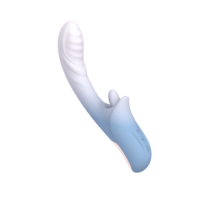 Zungenvibrator Sexspielzeug mit 10 Modi Klitoris- & G-Punkt-Nippelstimulator Dildo-Vibrator IPX6 Wasserdicht USB-Aufladbar für Frauen