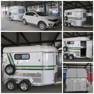 Remolque para Caballos con Espacio de Estancia, Estándares Australianos, OEM ODM 2025, Transporte de Caballos, Remolque de Lujo - Product Image 6