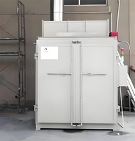 Four de nettoyage thermique hypoxique à récupération de chaleur pour peinture et barbecue