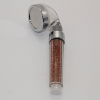 Pommeau de Douche Haute Pression à Filtre Minéral, Ion Négatif, Économiseur d'Eau, Portable en ABS pour Salle de Bain et Hôtel