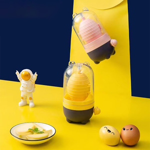 เครื่องเขย่าไข่แบบใช้มือสำหรับใช้ในบ้าน เครื่องทำไข่ทองคำ วัสดุ ABS ล้างด้วยมือเท่านั้น - Product Image 3