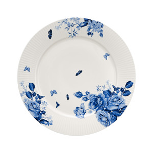 24-Piece China Blue and White Floral Design Porcelain Dinner Plates <b>Sets</b> Dishes <b>Dinnerware</b> - Product Image 2