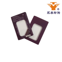 Ensemble de cartes avec fenêtre transparente en blister pour pièces de monnaie en or
