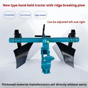Nuevo Tipo de Cultivador Rotatorio Manual a Diésel con Motor y Bomba <span class=keywords><strong>para</strong></span> Preparación del Suelo, Abertura de Surcos y Zanjas - Product Image 2