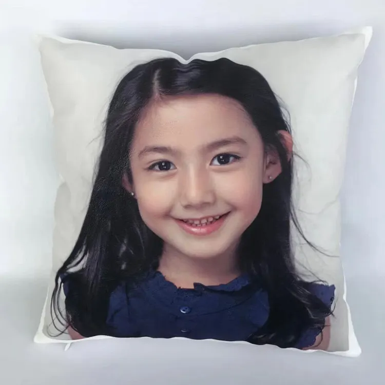 high quality Custom your photo pillow creative product design printed cushions wholesale sofa throw pillow cases