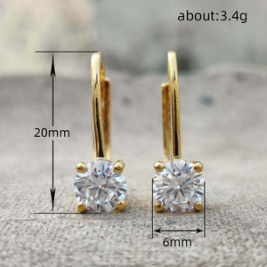 Four Prong Ear <b>Cuff</b> <b>Earrings</b> for Women Minimalist Elegant Daily Wear Fashion Accessories - Product Image 3
