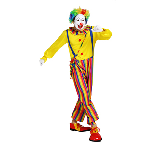 <span class=keywords><strong>Costume</strong></span> de Clown de Carnaval, Halloween, Cosplay, Film et <span class=keywords><strong>Dessin</strong></span> <span class=keywords><strong>Animé</strong></span>, 100% Polyester, Fantaisie, <span class=keywords><strong>Homme</strong></span> Adulte, Taille Personnalisée - Product Image 3