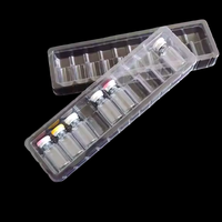 Cartes en plastique transparentes personnalisées, emballage transparent, blister en PET, PVC, PP, protection en blister, vente en gros