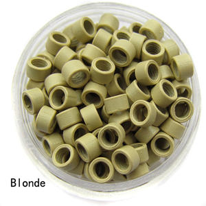 <span class=keywords><strong>Anelli</strong></span> di alluminio Nano tubi di crimpatura collegamenti 5.0mm 4.0mm Micro anello accessori intrecciare I punta capelli umani extension strumento - Product Image 2