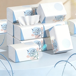 Pañuelos Faciales Suaves de 3 Capas, Papel Tisú de Pulpa de Madera Virgen, Papel Tisú Facial Amigable con la Piel para Uso Diario en el Hogar, Hotel u Oficina - Product Image 1
