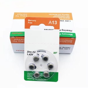 חם sell 1.45v v zi סוללה סוללה a13 a312 a312 אוויר אבץ סיוע סוללות 312 סיוע שמיעה סוללה - Product Image 1