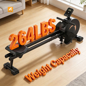 Máquina de Remo para Uso Doméstico, Equipo de Gimnasio, Máquina de Remo Magnética Portátil para Ejercicios Cardiovasculares en Casa - Product Image 6