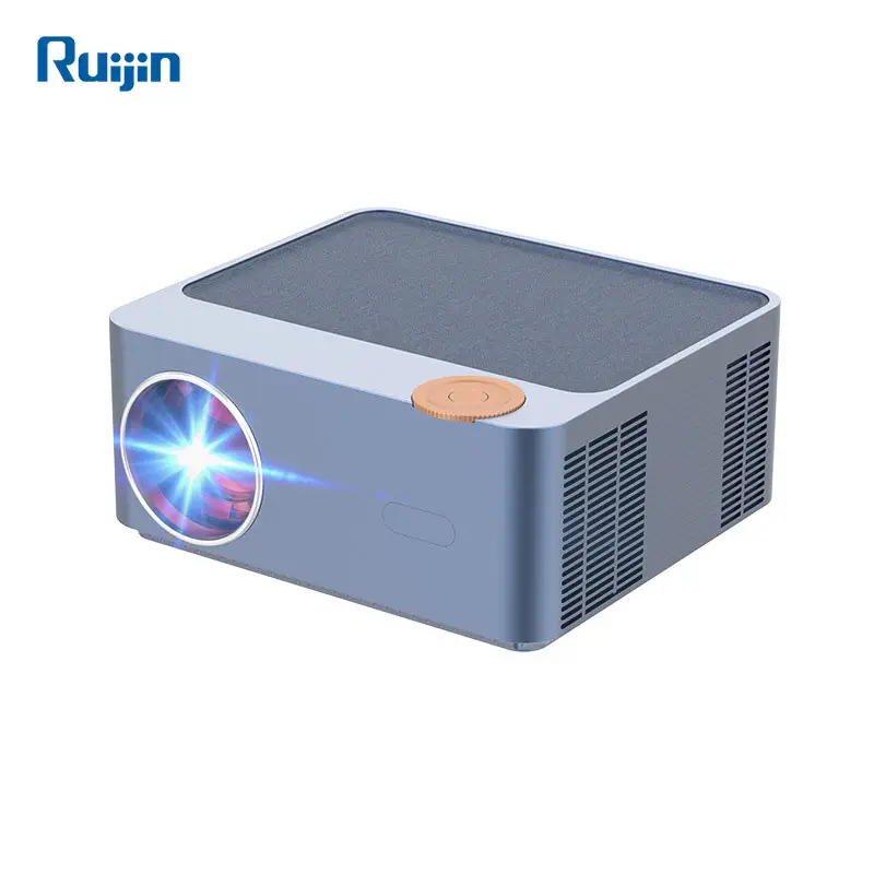 4K Mini Android Leds Aun Slide Wifi Filmprojector Voor Thuisvenster Lcd-1080P Projectoren