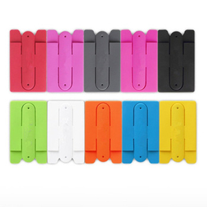 Pegatina de silicona universal para teléfono móvil de bolsillo, cartera para tarjetas, tarjetero elástico para identificación y crédito - Product Image 4