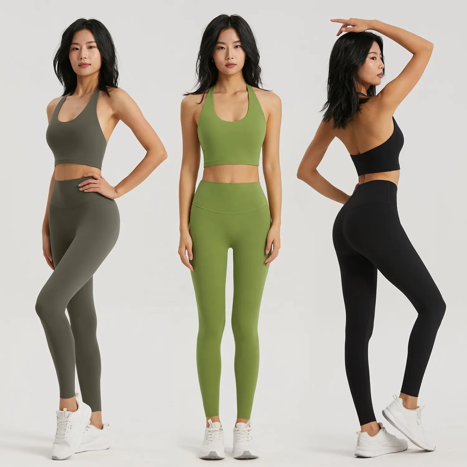 2023 người phụ nữ dây áo ngực thể thao YoGa Bộ Bán buôn cao strech Crop Tops mồ hôi Wicking phù hợp với