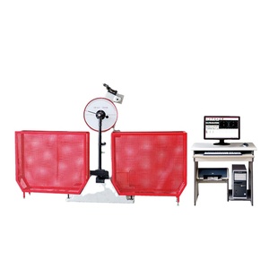 Máquina do teste do impacto do pêndulo do carregador do material do metal da exibição do indicador 150j 300j resistência da resistência - Product Image 3