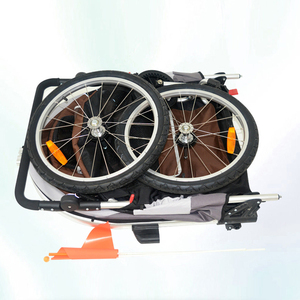 Tarik bersama keranjang hewan peliharaan untuk sepeda motor hewan peliharaan gerobak untuk luar ruangan anjing berjalan panorama melihat Jogger troli hewan peliharaan - Product Image 4