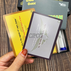 Số lượng cao Hội Đồng Quản trị trò chơi thẻ trò chơi tùy chỉnh chơi thẻ với đồng hồ cát - Product Image 5