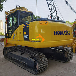 Excavadora de orugas Komatsu de 16 toneladas, excavadora de orugas Pc 160, original, usada, en stock, Pc160, en la actualidad - Product Image 5