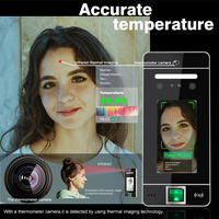 EBKN Mesure de température multilingue WIFI Présence biométrique Carte RFID Produit de contrôle d'accès biométrique