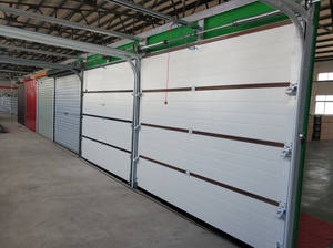 Porta del garage all'ingrosso isolata automatica con la porta pedonale per le case - Product Image 6