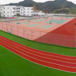 INOLP Suelo deportivo de calidad internacional Sandwich rentable Prefabricado Runn Atlético sintético - Product Image 1