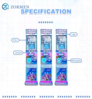 ZormenFactory Direct Mini machine à griffes compacte et économique pour la vente au détail et les magasins de proximité