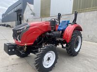 Nouveau stock Tracteur diesel à faible puissance 35 ch 500 cc monocylindre Motoculteur Quatre roues Modèle agricole Utilisation 24V