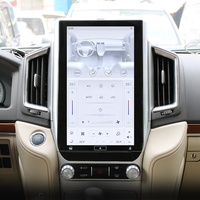 Ecran de navigation GPS pour LandCruiser LC200 16-21 Système Android Tesla 13.6 pouces avec lecteur multimédia Radio stéréo CarPlay