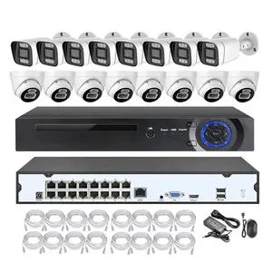 Professional IMX415 8MP 16 Channel NVR CCTV Home Camera Full HD Security System 4K Motion Sensor Detection Kit Night Vision