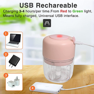 <span class=keywords><strong>Picadora</strong></span> <span class=keywords><strong>de</strong></span> Alimentos Inalámbrica Mini, Trituradora Eléctrica para Ajo, <span class=keywords><strong>Cebolla</strong></span>, Jengibre, Pimienta, Especias y Vegetales, <span class=keywords><strong>Precio</strong></span> <span class=keywords><strong>de</strong></span> Fábrica - Product Image 6