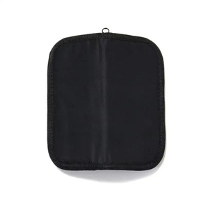 Tùy chỉnh trống polyester bền Độn Dây Kéo dao trường hợp Pouch với Fleece lót - Product Image 4