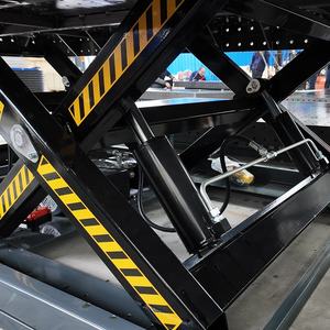 Plataforma Elevadora de Carga Hidráulica Eléctrica Fija Tipo Tijera, Capacidad de 1T a 3T, Rango de Elevación de 1m a 2m - Product Image 3