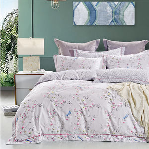 KOSMOS lujo impreso tamaño King equipado <span class=keywords><strong>individual</strong></span> doble tamaño venta al por mayor 100% poliéster sábana cubierta de cama sában - Product Image 2