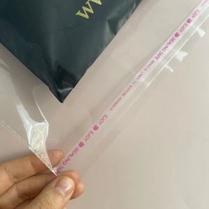 High Quality Sealing OPP Bags Custom Clothing Bags <b>Men</b> Jeans Clothing Packaging Garment Bags with Logo Printed - Product Image 5