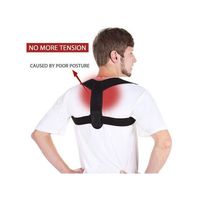 Correcteur de posture pour hommes et femmes - Soutien lombaire respirant avec support dorsal pour une posture droite